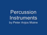 Peter Anjos Maine Percussion Instruments