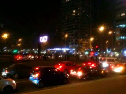 time lapse plaza Italia ,Santiago,Chile & Travel