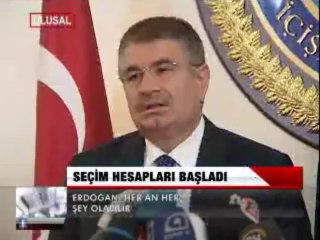 SEÇİM HESAPLARI BAŞLADI