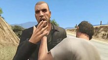 GTA 5 Trevor desata su ira y le destroza el craneo a Johnny