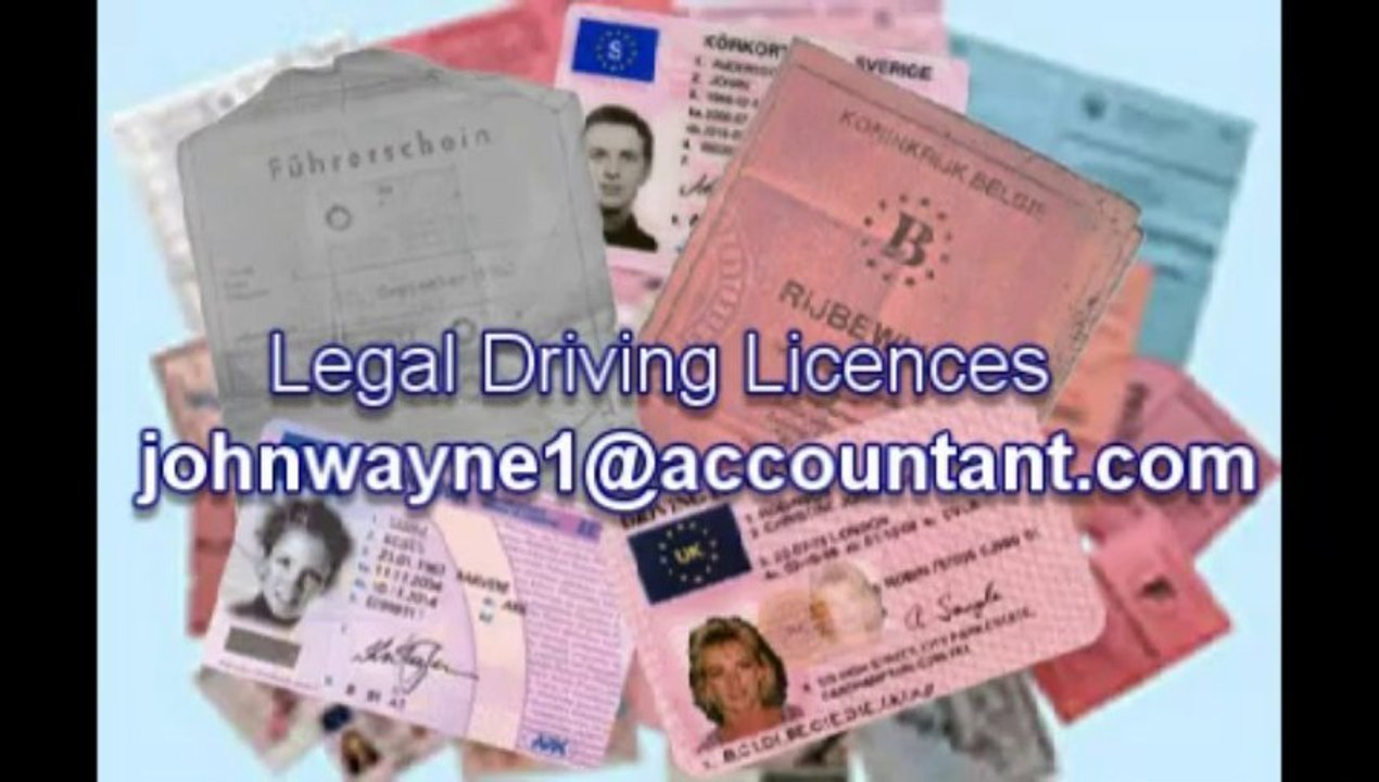No driver's licence- Just buy yourself one