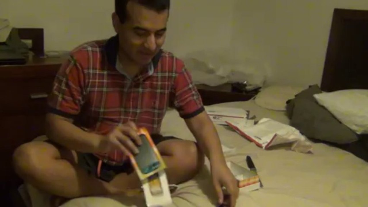 ABRIENDO  Navideño HTC One S Gray Blue Gradient GSM