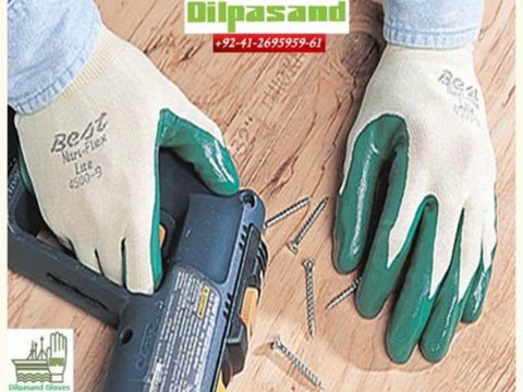 Nitrile Dipped GLoves
