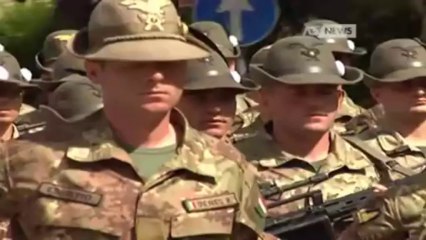 RADUNO ALPINI AL VIA NEL RICORDO DEL VAJONT