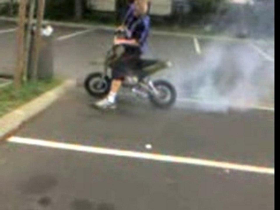 Franck burn avec le 125