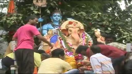 RK Studios Ganpati Visarjan 2013