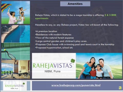 Apartments in NIBM Pune at Raheja Vistas