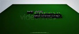 3D Spin Extrude - After Effects Template