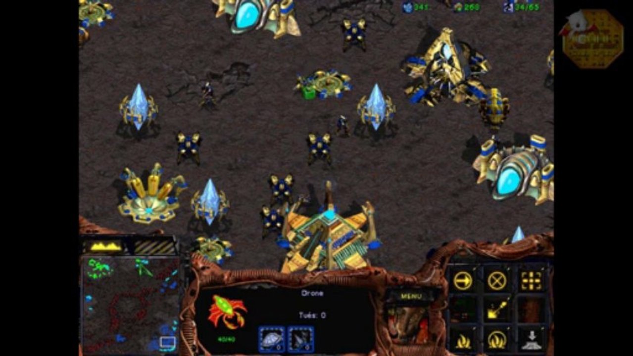 Starcraft Walkthrough FR Campagne Zerg - Mission 6 - Le Templier Noir - Partie 1/2