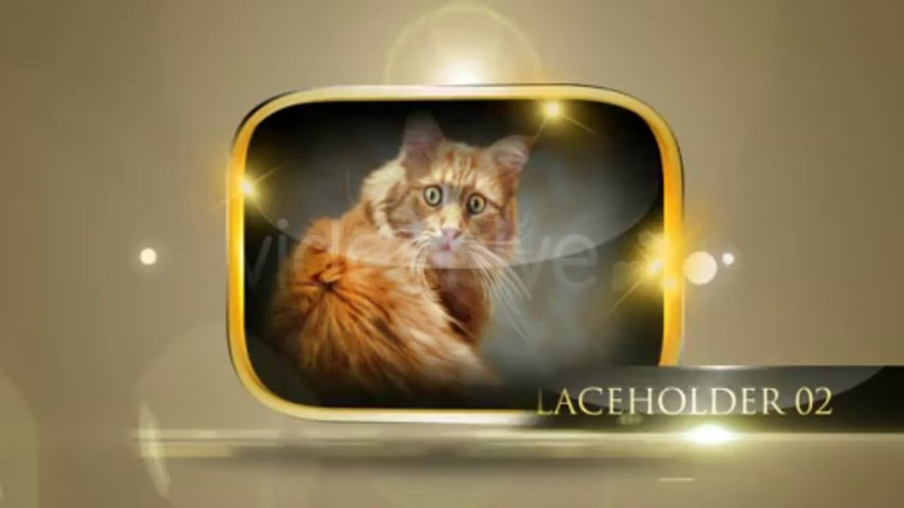 Gold Time - After Effects Template