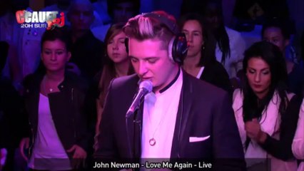 John Newman - Love Me Again - Live - C'Cauet sur NRJ