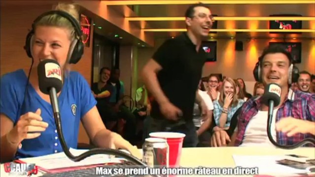 Max se prend un énorme râteau en direct - C'Cauet sur NRj
