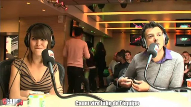 Cauet vire Julie de l'équipe - C'Cauet sur NRJ