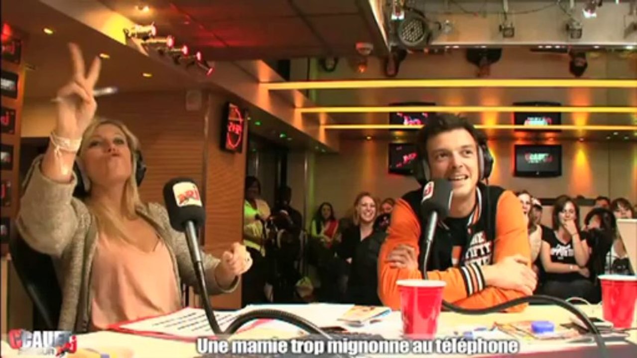 Une mamie trop mignonne au téléphone - C'Cauet sur NRJ