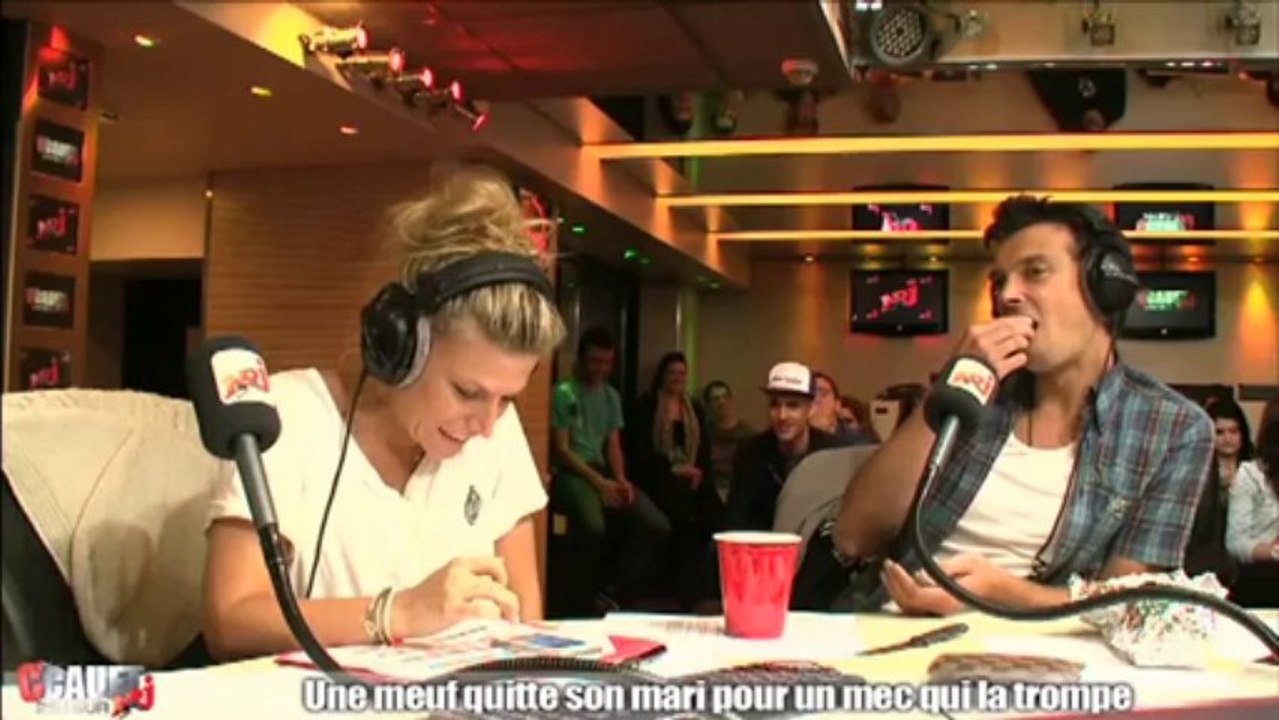 Une meuf quitte son mari pour un mec qui la trompe - C'Cauet sur NRJ