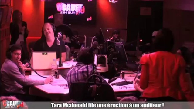 Tara Mcdonald file une érection à un auditeur - C'Cauet sur NRJ