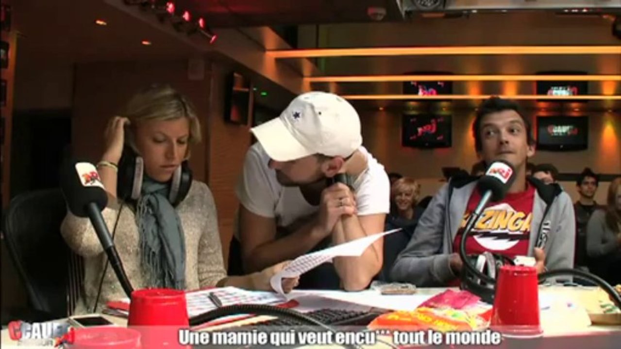Une mamie qui veut encu*** tout le monde - C'Cauet sur NRJ