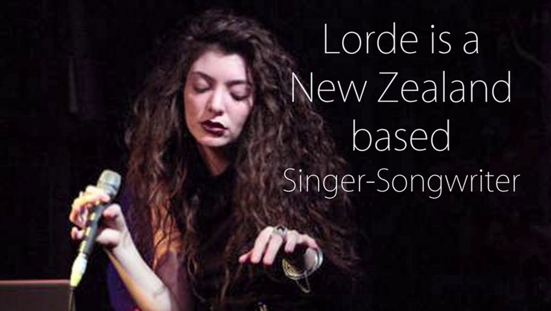 ⁣Lorde A Star Is Born - Singer Lorde Trivia - Lorde Royals