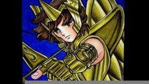 COMO DIBUJAR A SAINT SEIYA CON ARMADURA DORADA