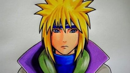 COMO DIBUJAR A MINATO (PINTADO CON COPIC COLORS)