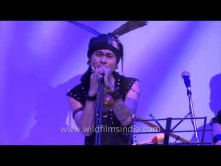 "Wake up" a mixture of folk and rock fusion by 'Featherhead' band at NEDF