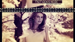 Film Fashion Slide - After Effects Template