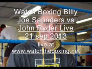 Boxing Ryder vs Saunders Full Fight Fight