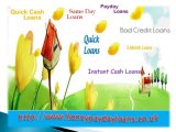 A Back- Up To The All Bad Creditors Who Want Same Day Loans