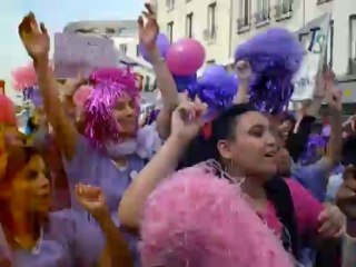 Manif' de soutien à la Maternité des Lilas (1)