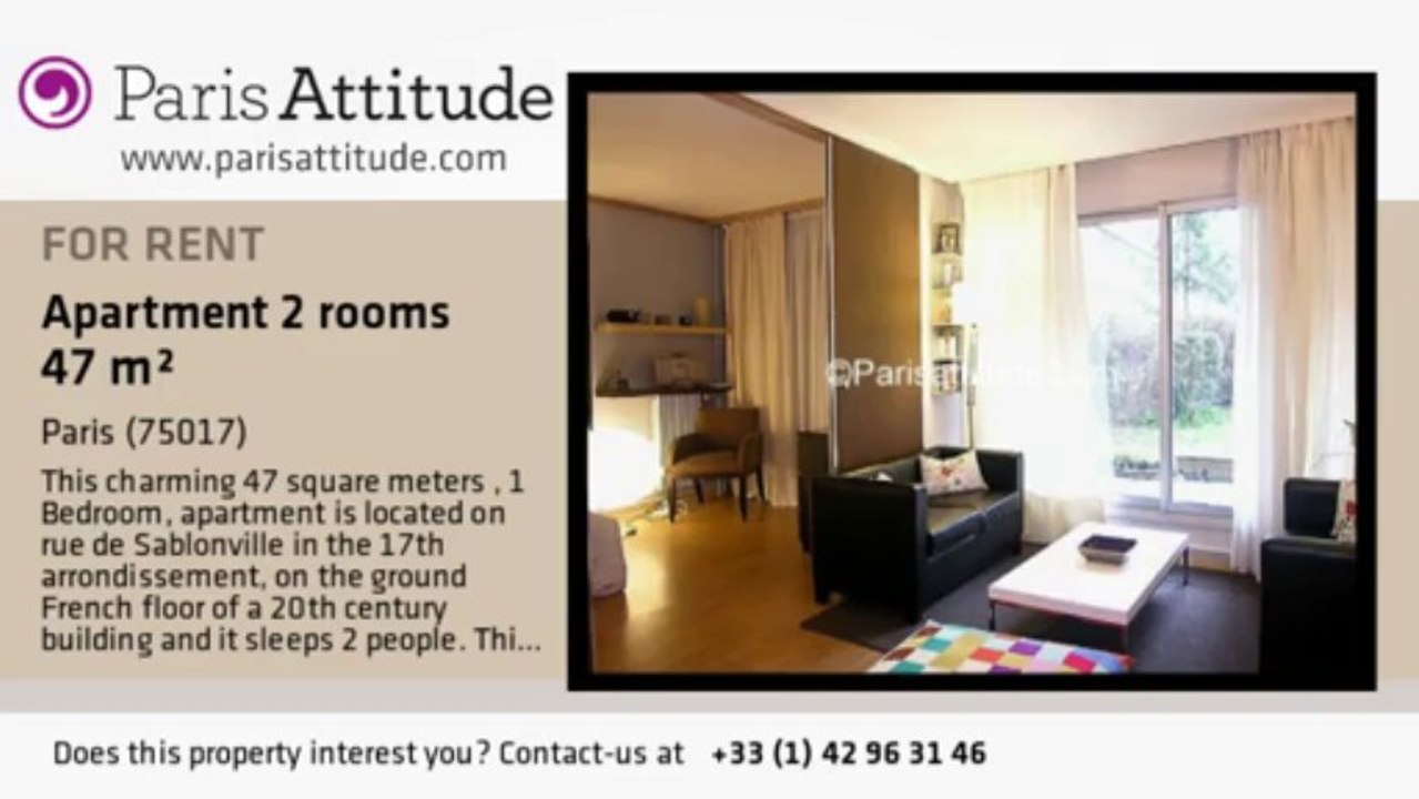 1 Bedroom Apartment for rent - Neuilly sur Seine, Paris - Ref. 5783