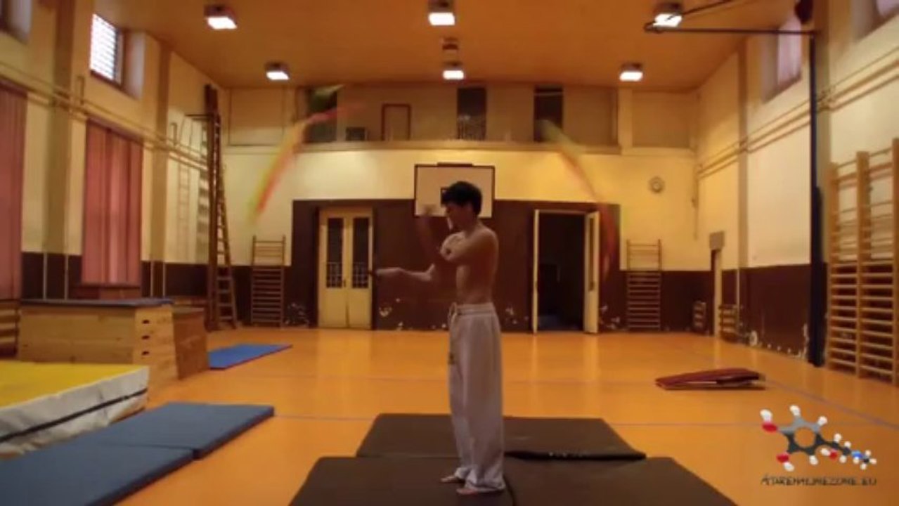 ADTeam - Poi backflip / Backflip with poi - First clean backflip with POI on the world!! - 20.4.2013