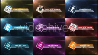 Social Media Networks - After Effects Template