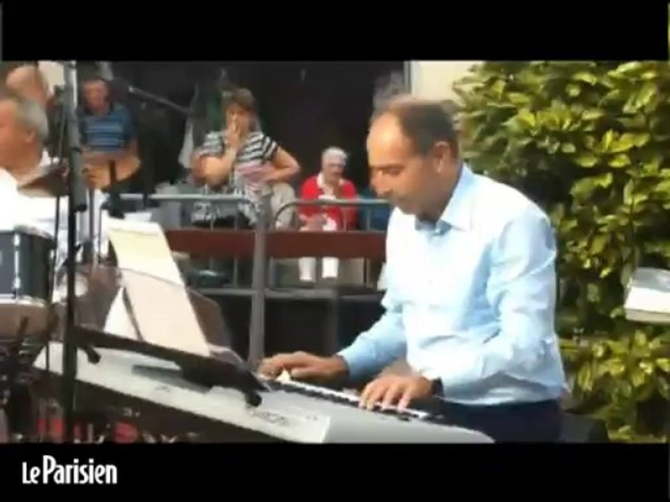Jean-François Copé au piano au Festival Muzik'Elles