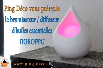 brumisateur d'arome et huile essentielle DOROPPU (WWW.PING-DECO.fr)