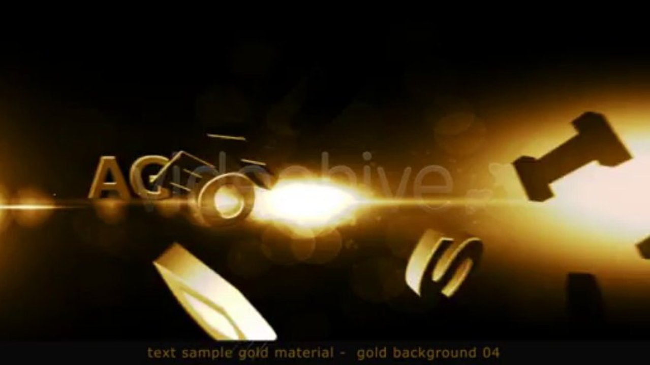 3D Title Maker Animator - After Effects Template