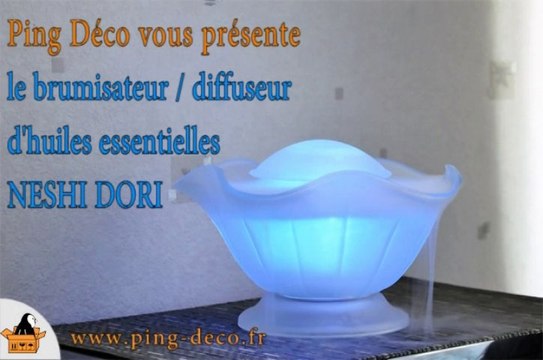 Brumisateur d'arome diffuseur d'huiles essentielles Neshi Dori (WWW.PING-DECO.FR)