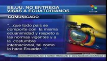 EE.UU. no otorga visados a los ecuatorianos afectados por Chevron