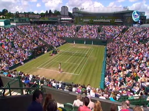 Ana Ivanovic - Julia Goerges (Wimbledon 2012 - Turul III) Part 2