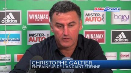 Galtier : "Je suis déçu"