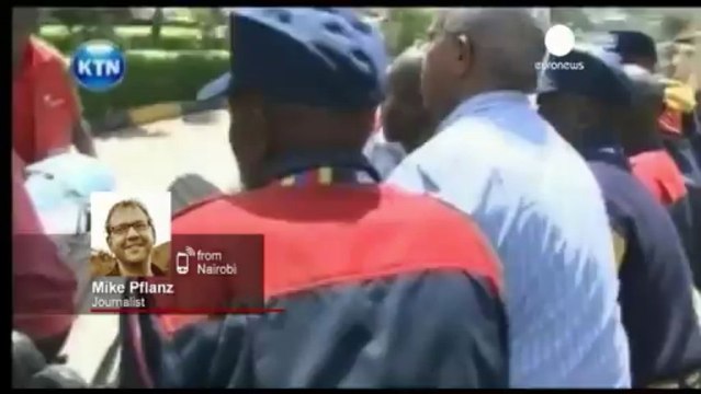 Kenyan journalist reports panic and confusion in Nairobi...