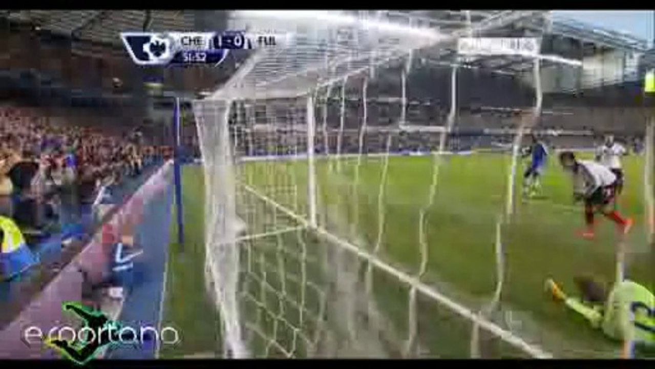 الهدف الاول تشيلسى فى فولهام