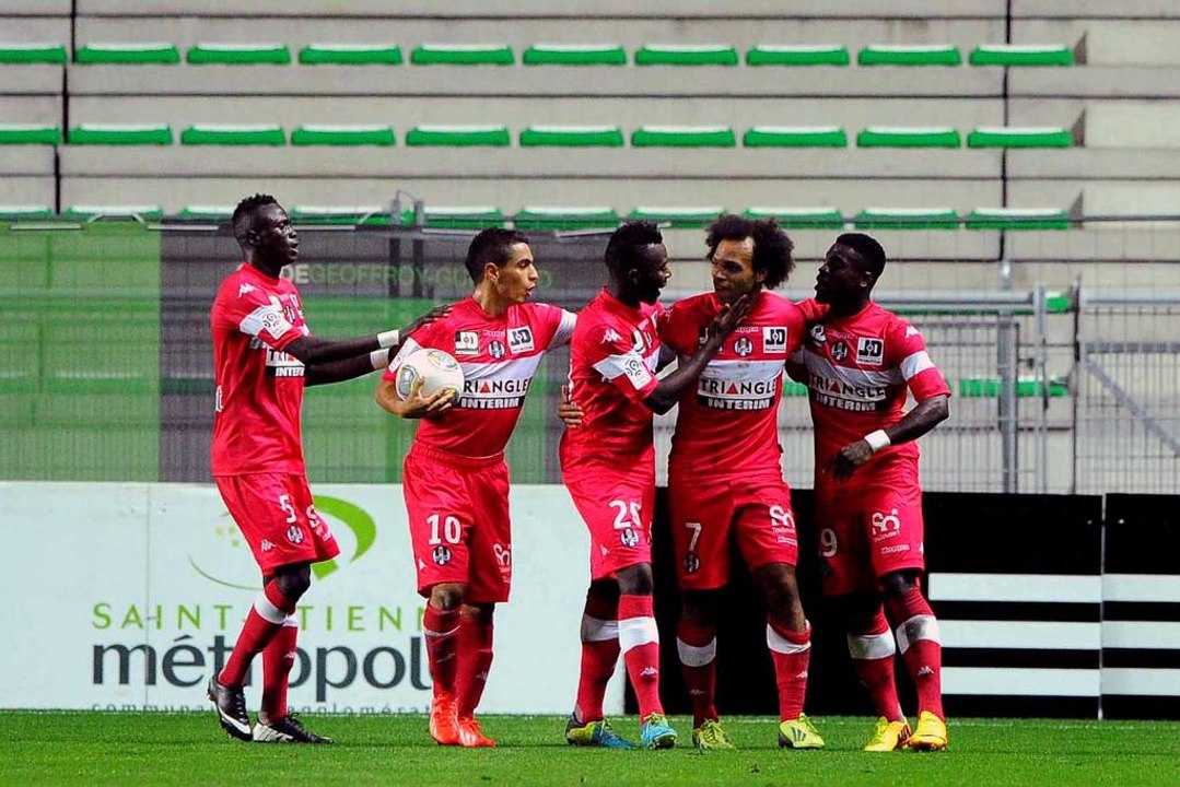L'égalisation signée Martin Braithwaite à Geoffroy-Guichard face à Sainté
