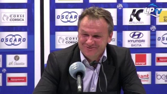 La réaction de Frédéric Hantz après Bastia-OM