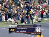 Ana Ivanovic - S. Stephens (US Open 2012 - Turul III) inc. Part 1