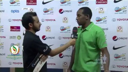 نجران 2 - 1 الشعلة - تصريح اللاعب ماجد جعفري