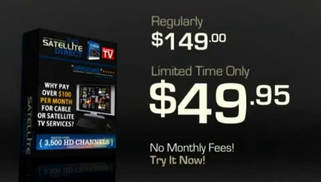 Satellite Direct 3500 HD Channels - Directly On Your Computer