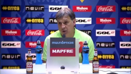 El Tata contento con el segundo tiempo