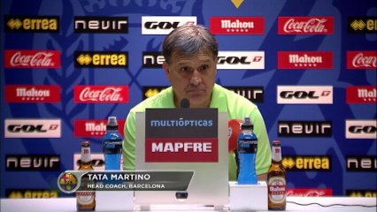 Tata Martino: ''El Rayo es un equipo muy audaz''