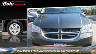 2012 Dodge Grand Caravan Passenger SXT - Cole Chrysler Dodge Jeep Mazda, San Luis Obispo