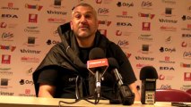 Rugby Top 14 - Christophe Urios réagit après Oyonnax - Stade Français